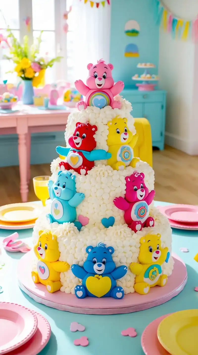 40 Fun 80's Party Cake Ideas to Bring Back Retro Vibes