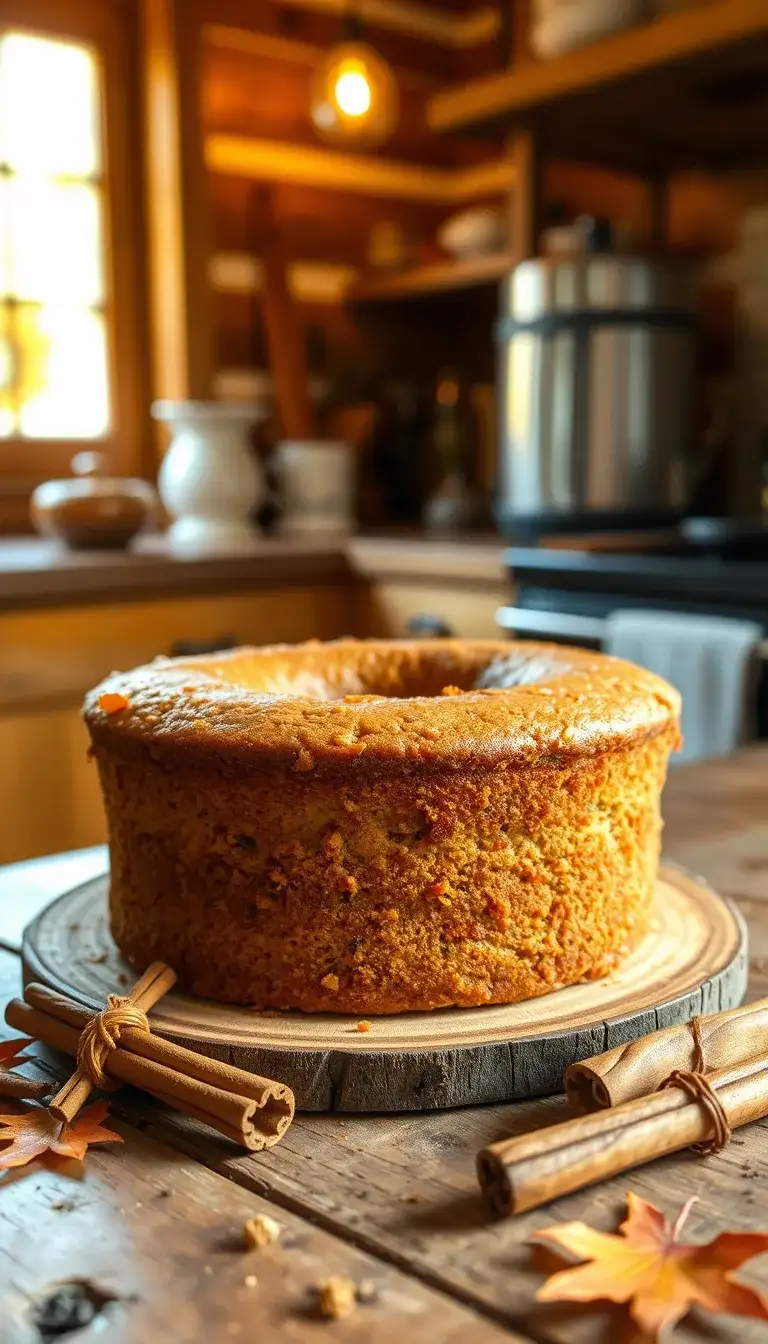 charmingly simple spice cake