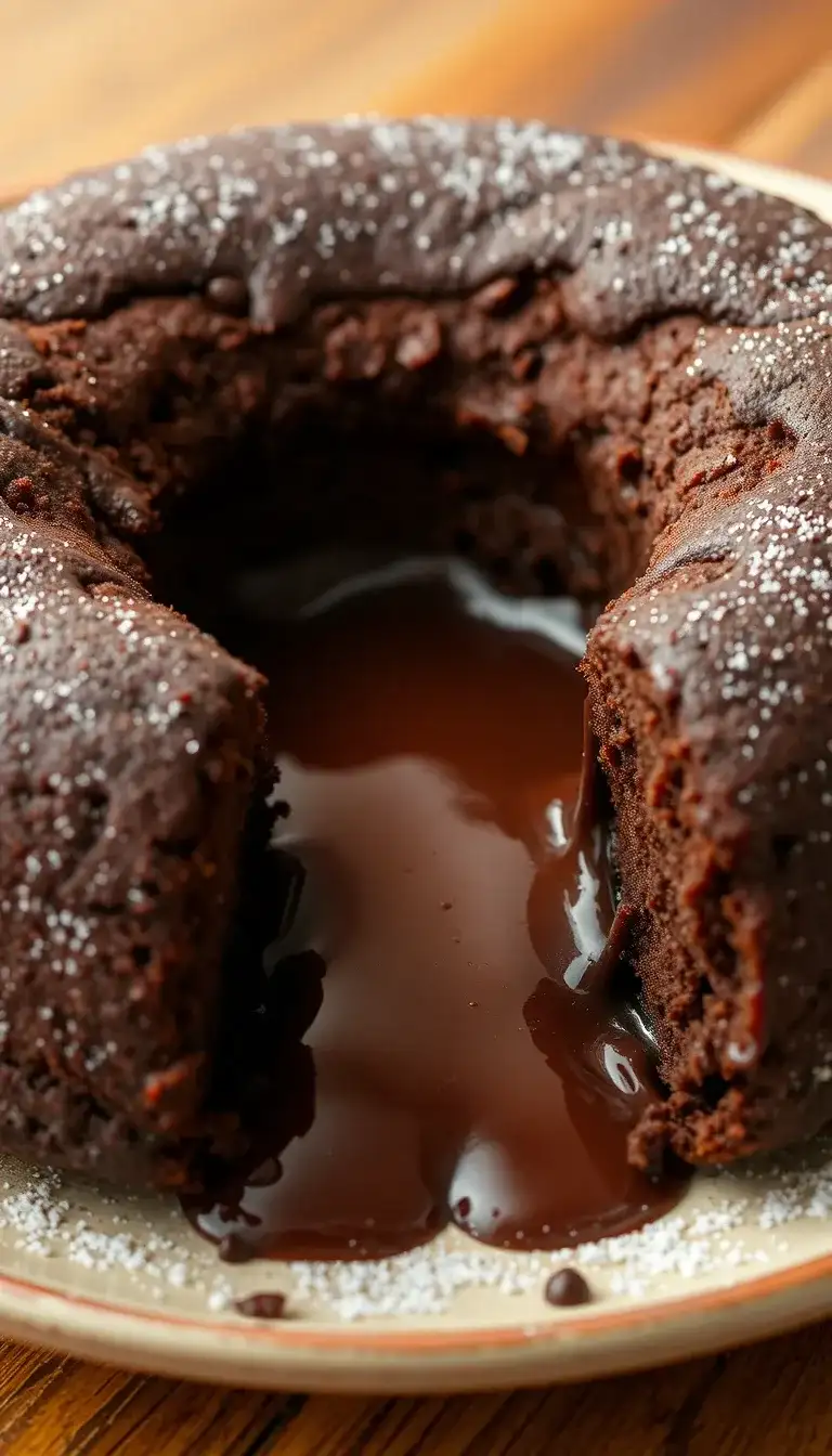 chocolate lava cake