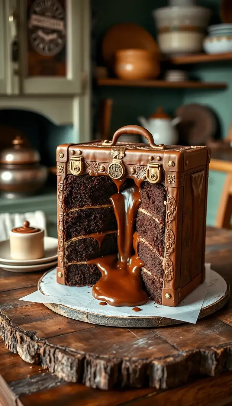 chocolate lava surprise cake