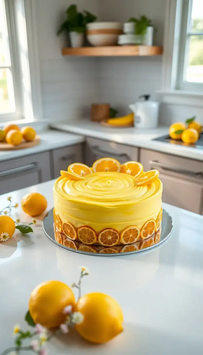 citrus sunkissed tart