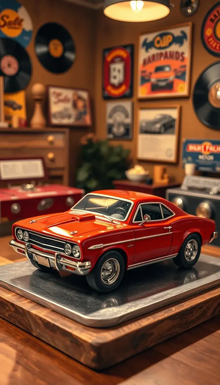 classic car cake