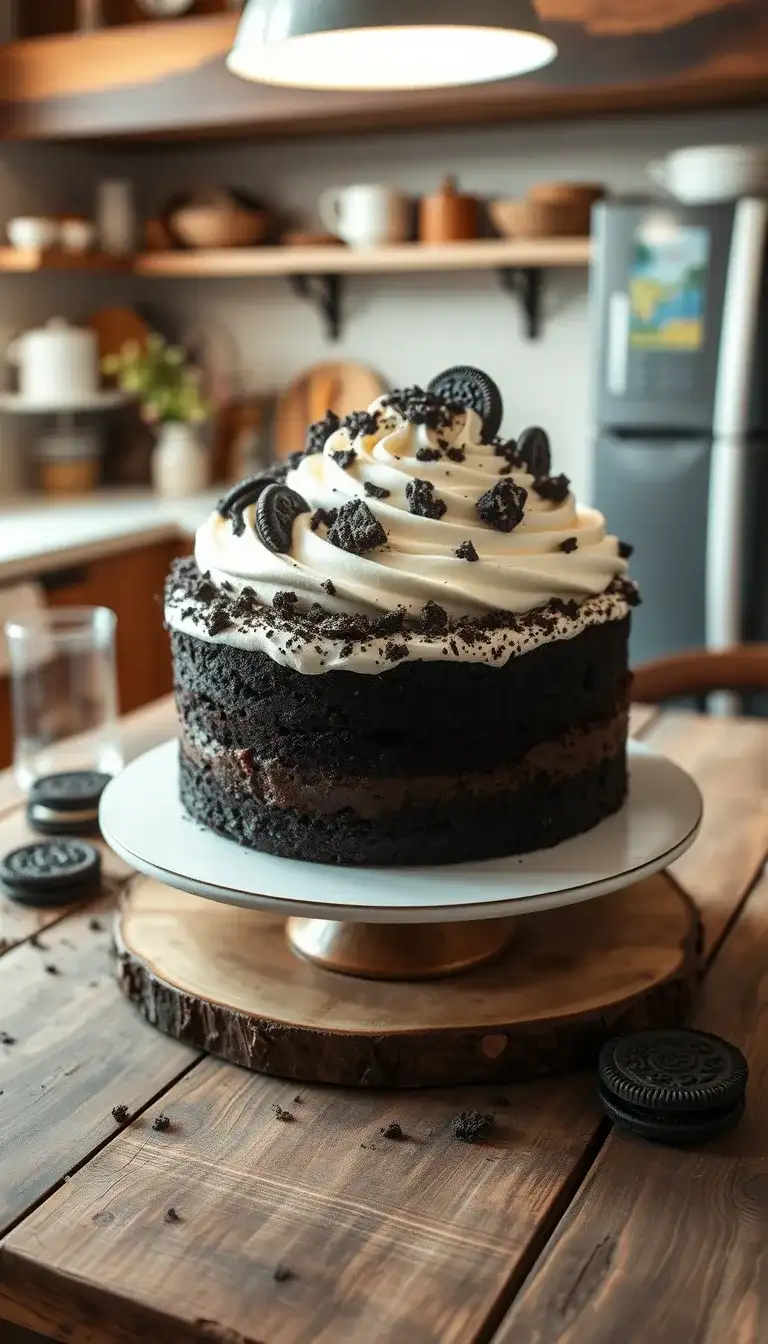 classic oreo chocolate cake