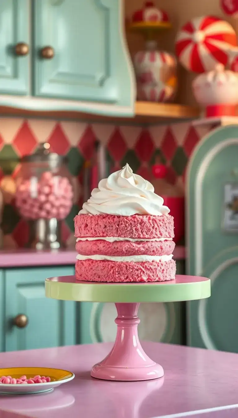 cotton candy cloud cake