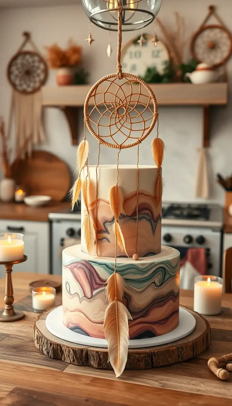 dreamcatcher cake