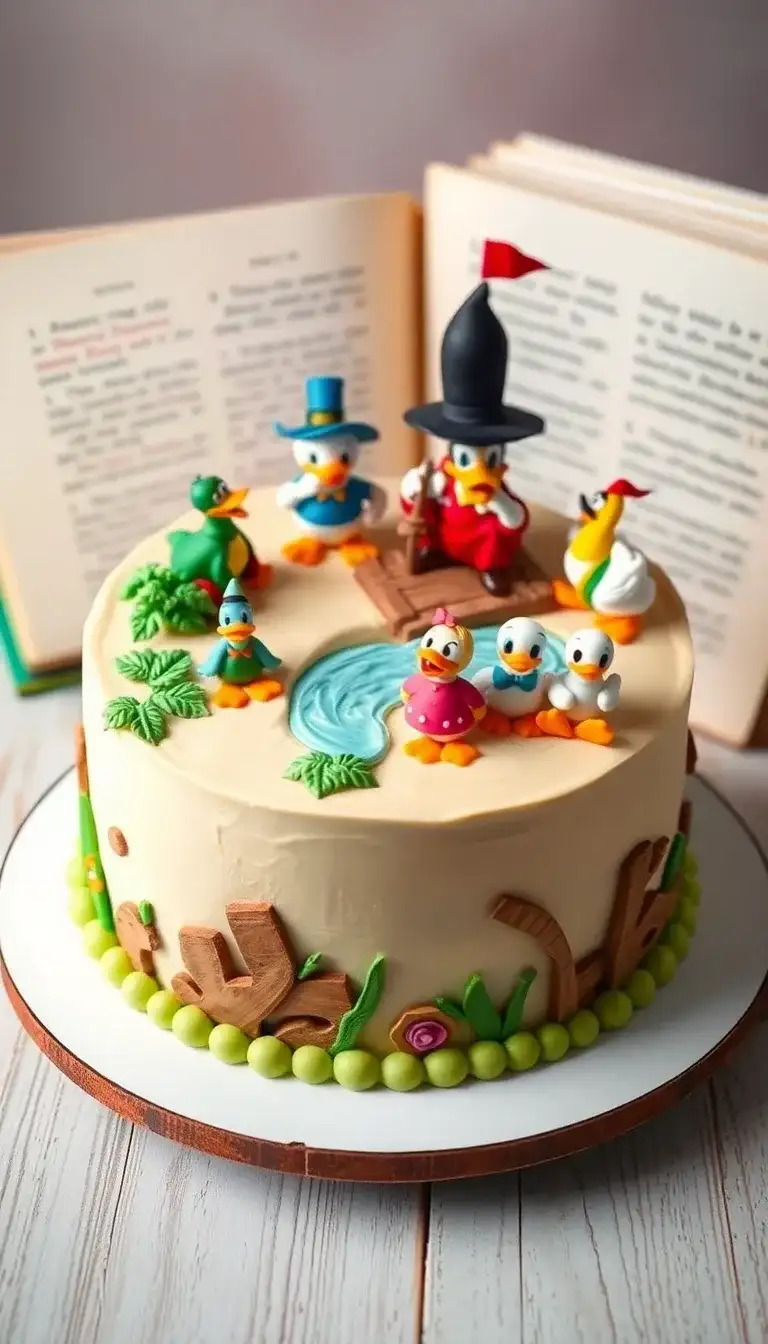 Duck Tales Storybook Cake2.webp