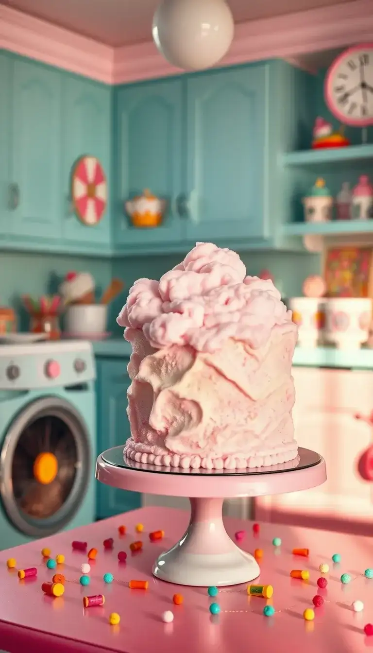 fairy floss fantasy cake