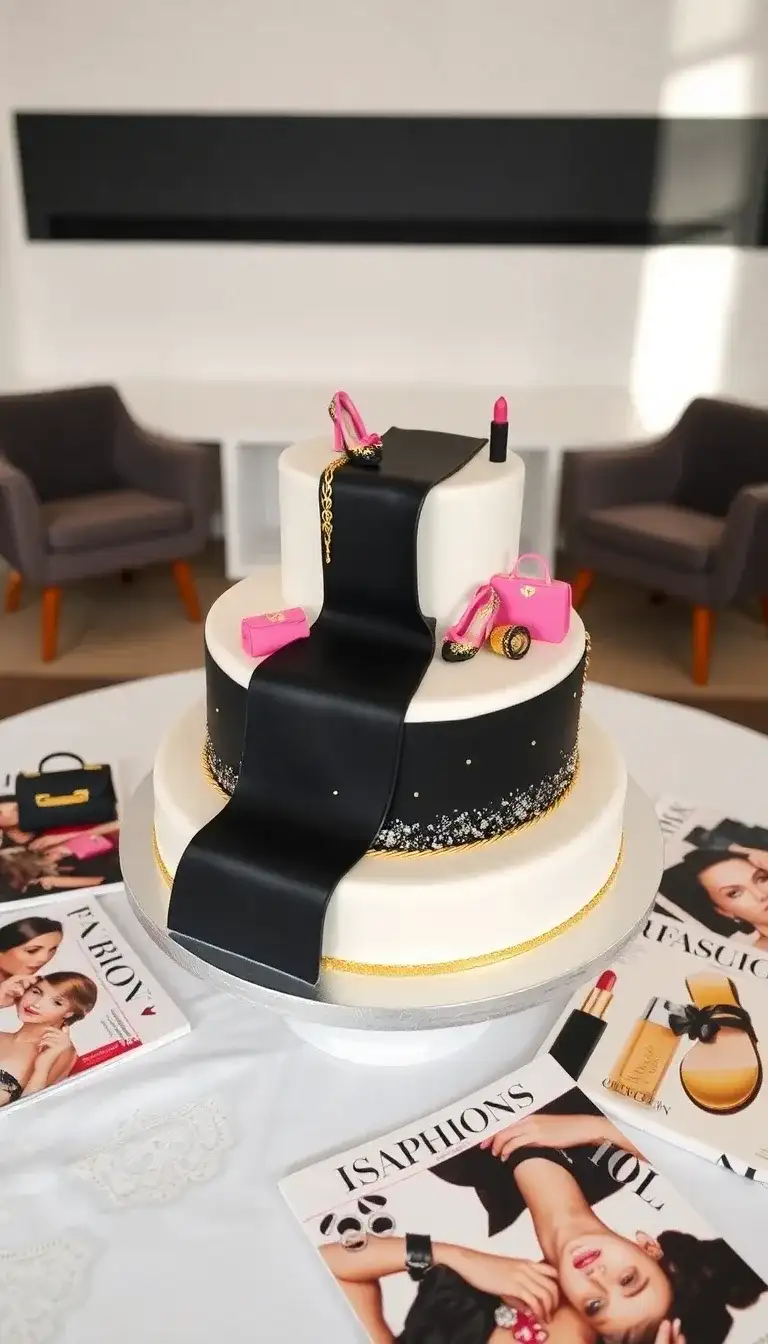 Fashionista Runway Cake2.webp