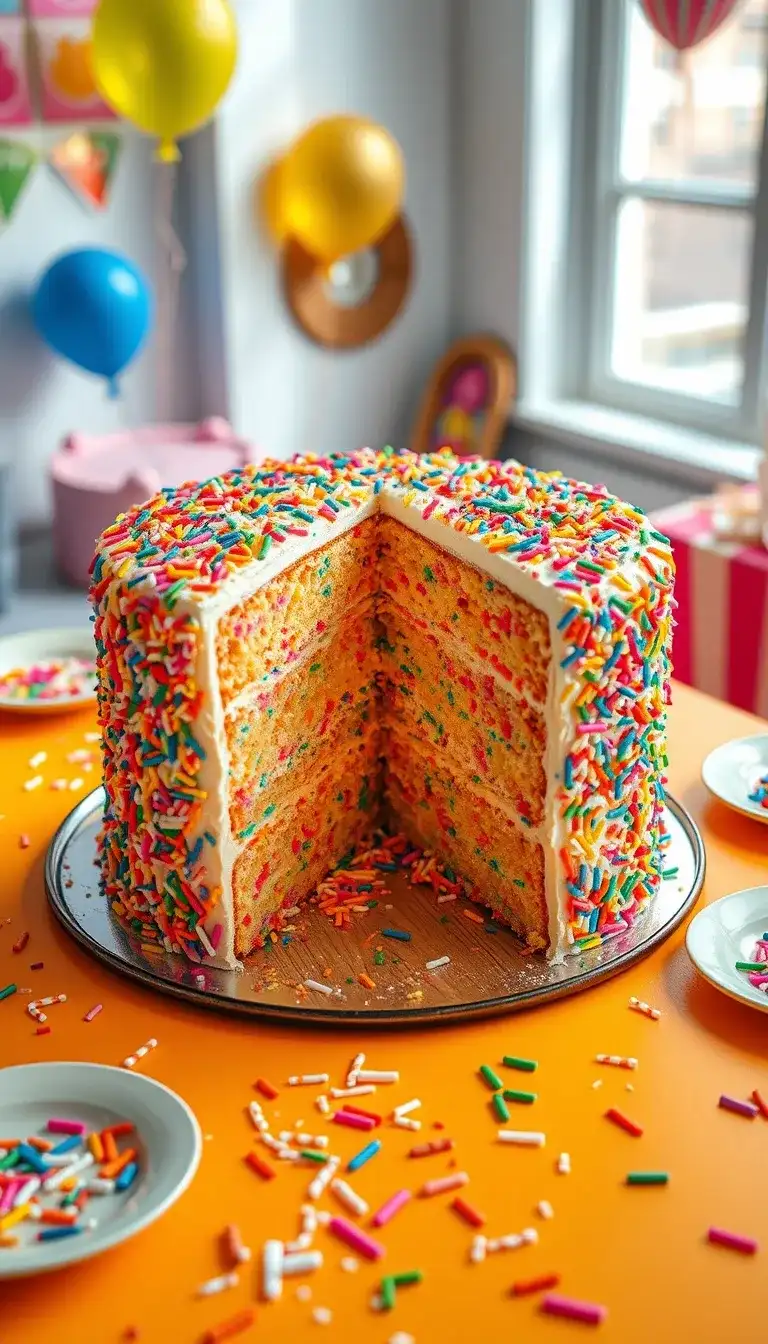 funfetti party inside