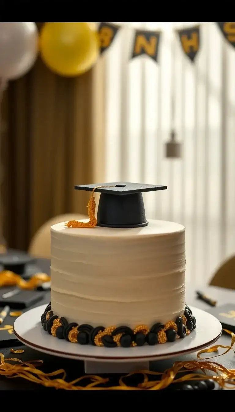 Hawkins High School Graduation Cake1.webp