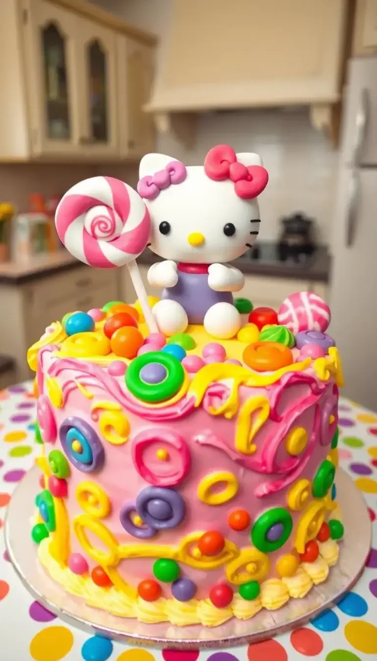 Hello Kitty Candyland Cake2.webp