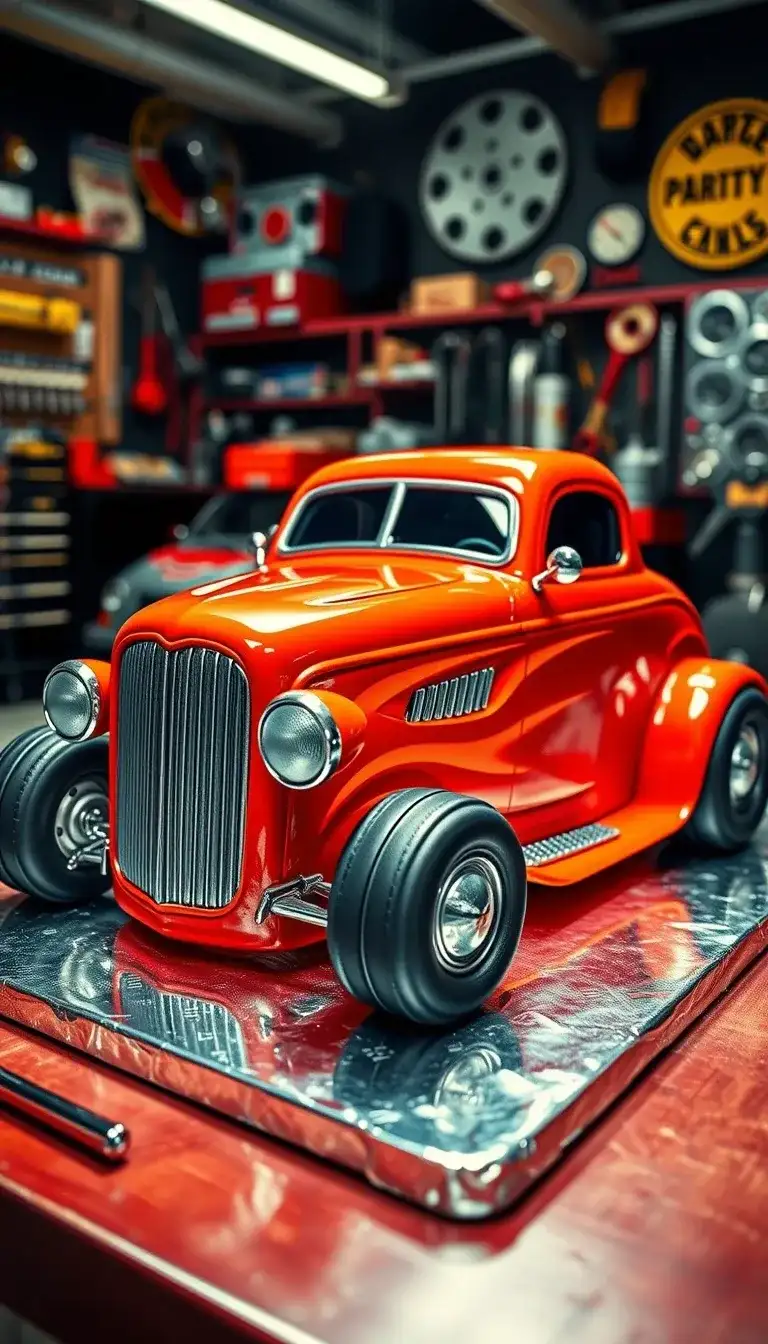 hot rod cake