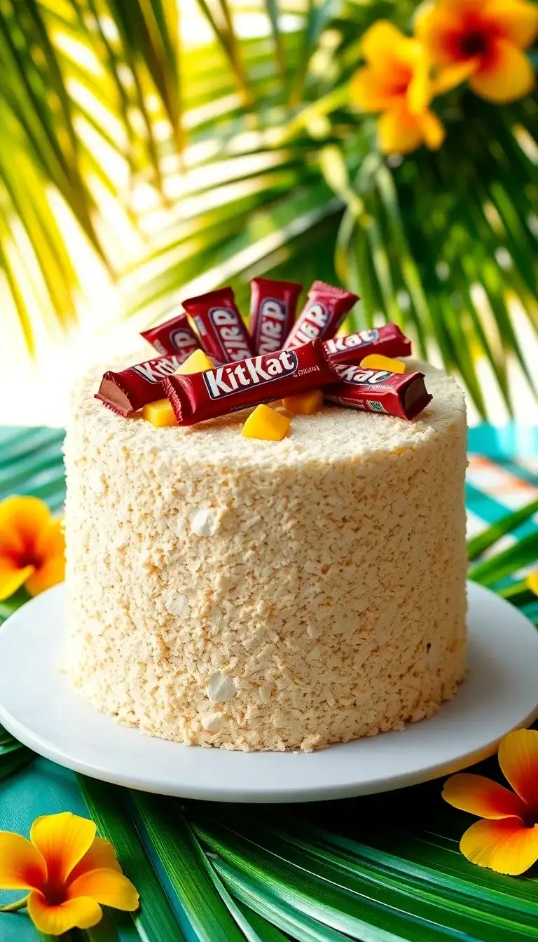 KitKat Tropical Paradise Cake1.webp