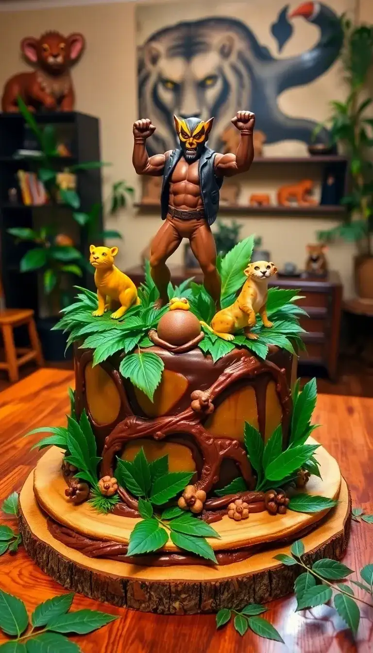 Kraven the Hunter Jungle Cake1.webp