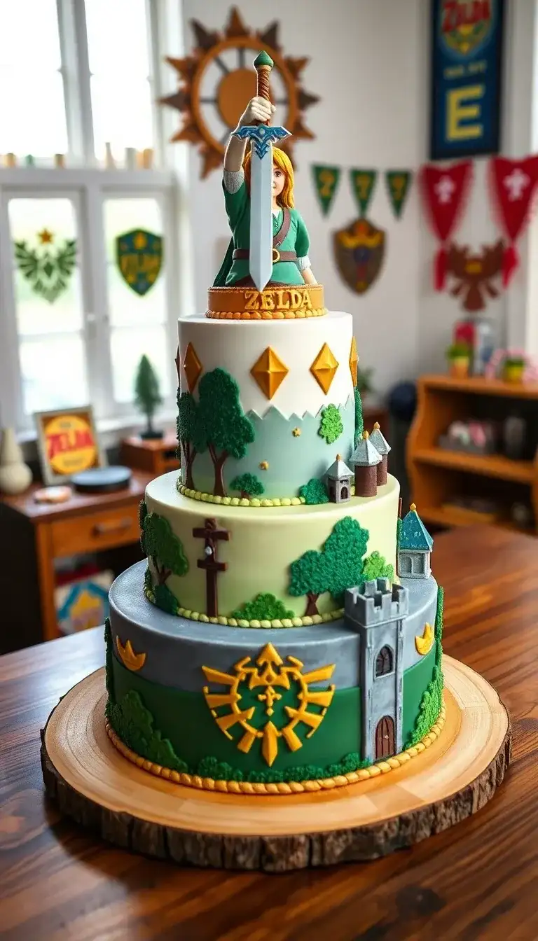 Link Hero of Time Cake1.webp
