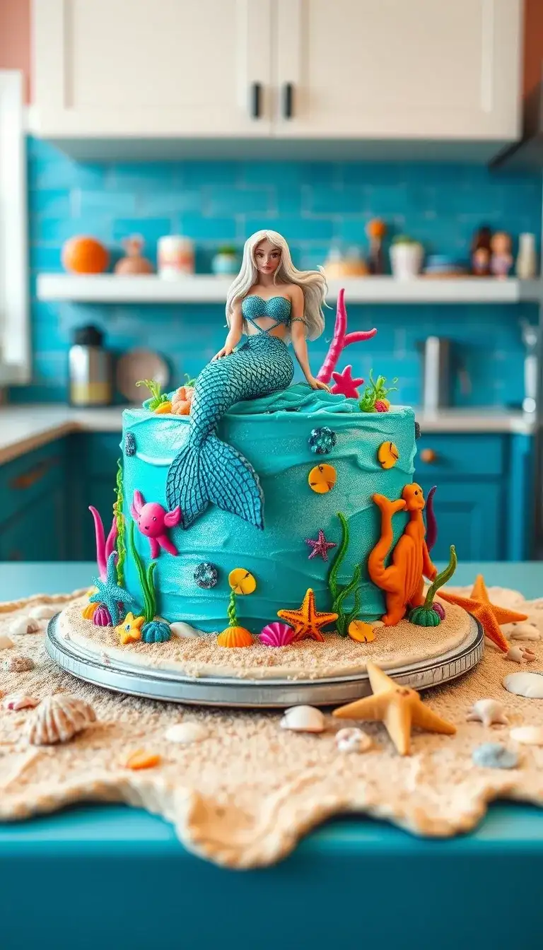 magical mermaid cake