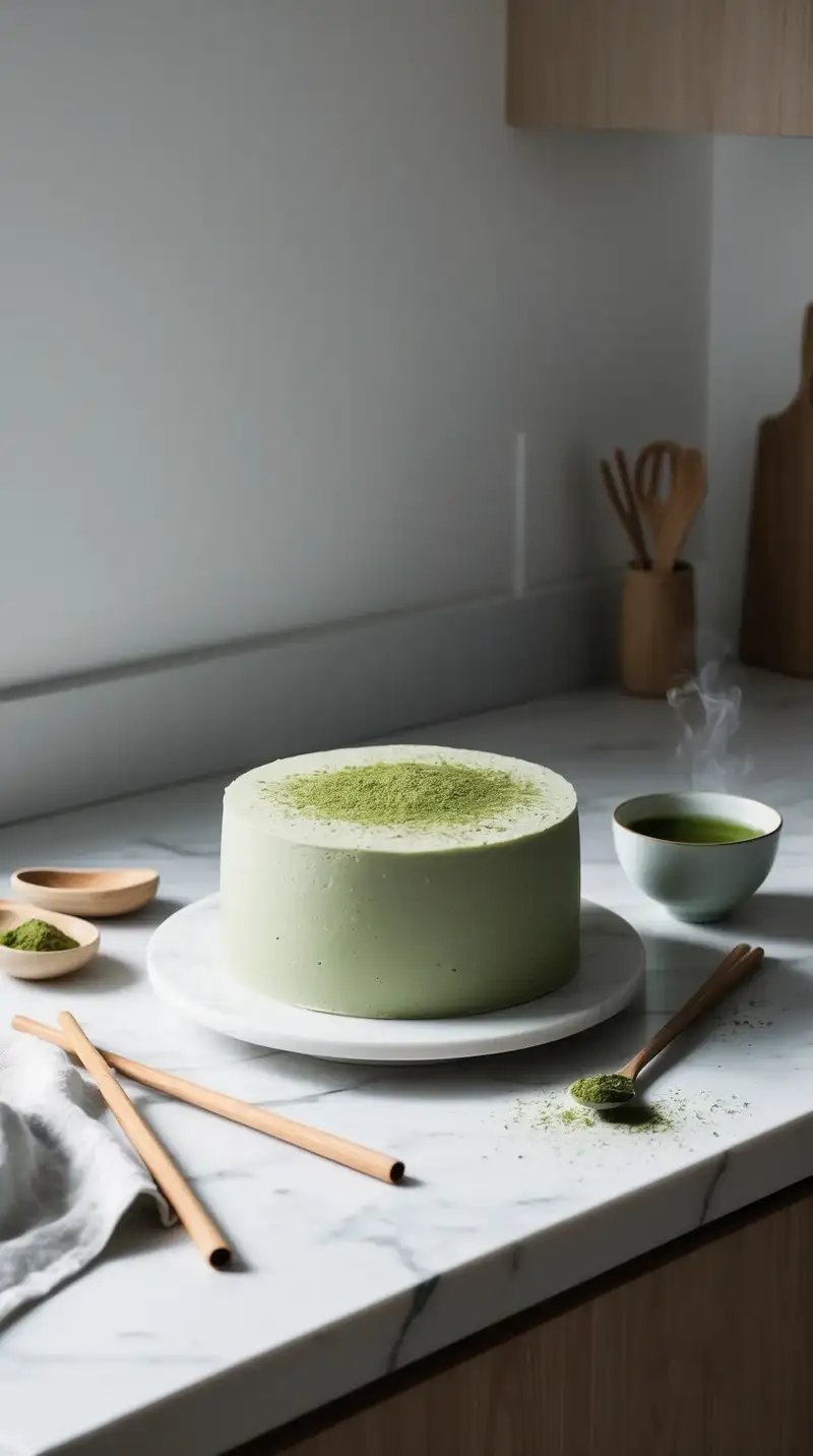 Matcha Green Tea Cake