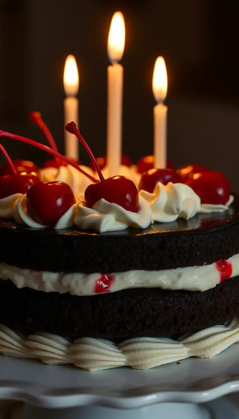 midnight black forest cake