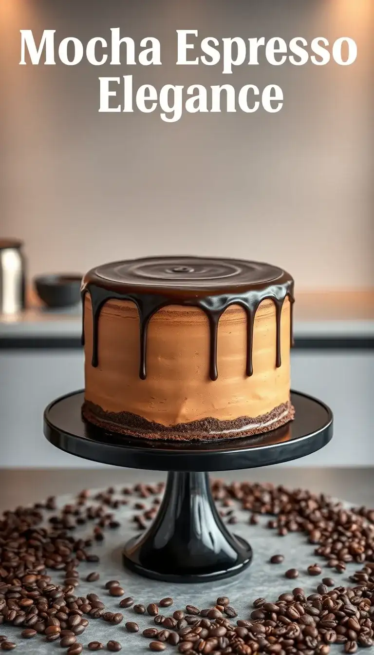 mocha espresso elegance