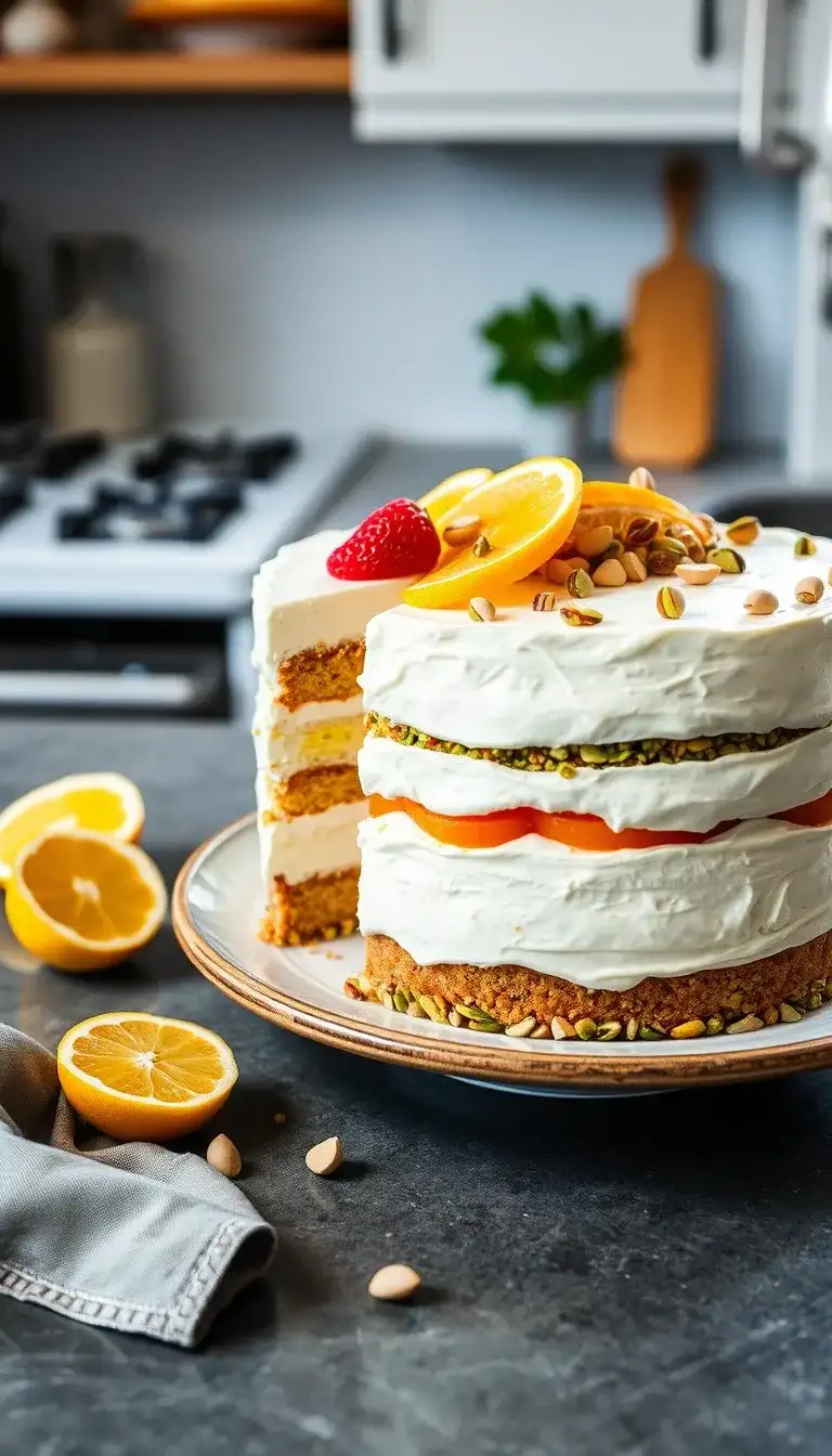 no-bake mascarpone summer cake