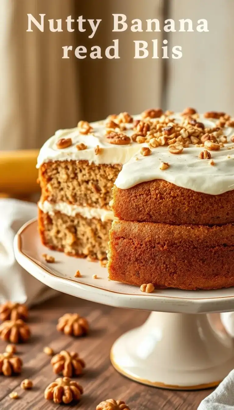 nutty banana bread bliss