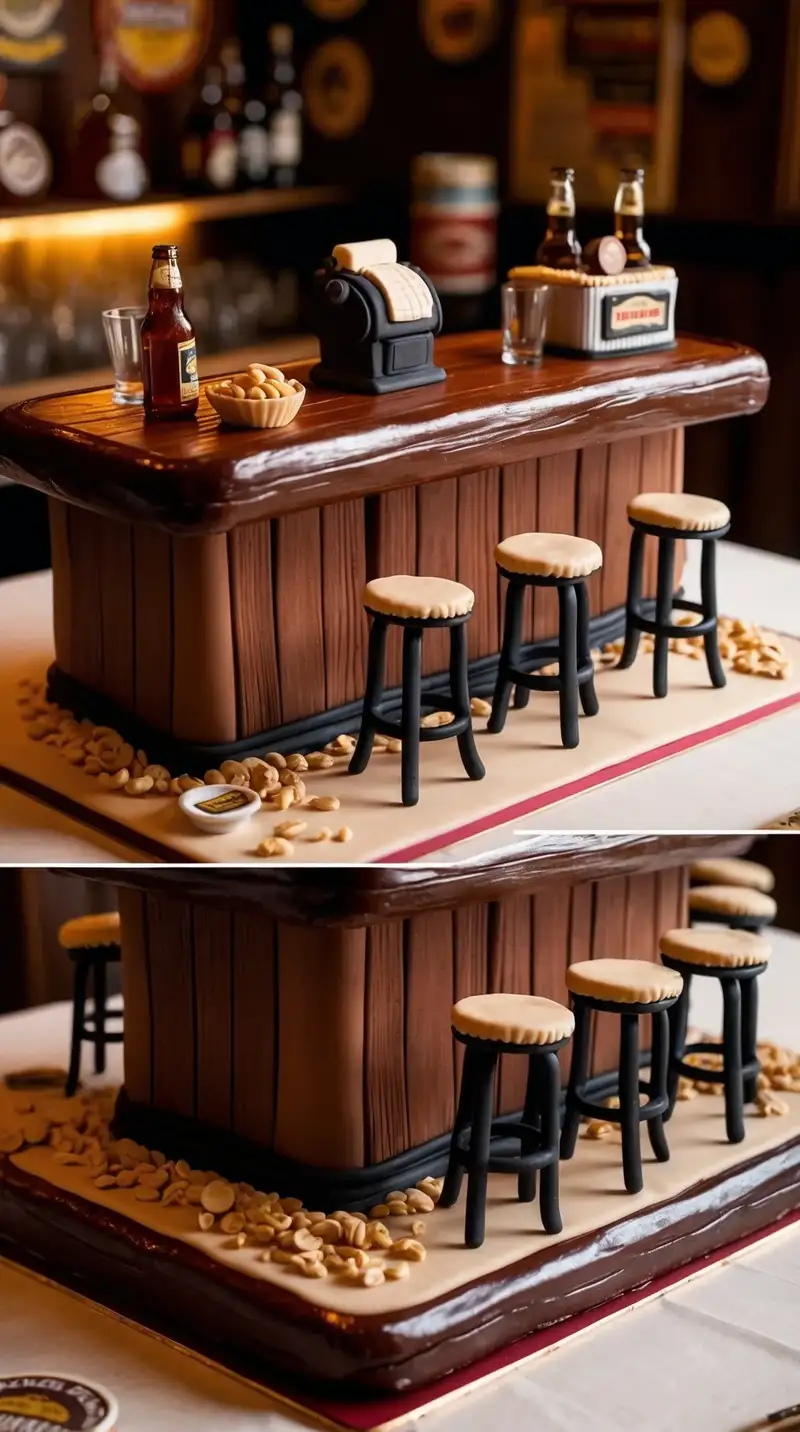 Old Style Bar Cake