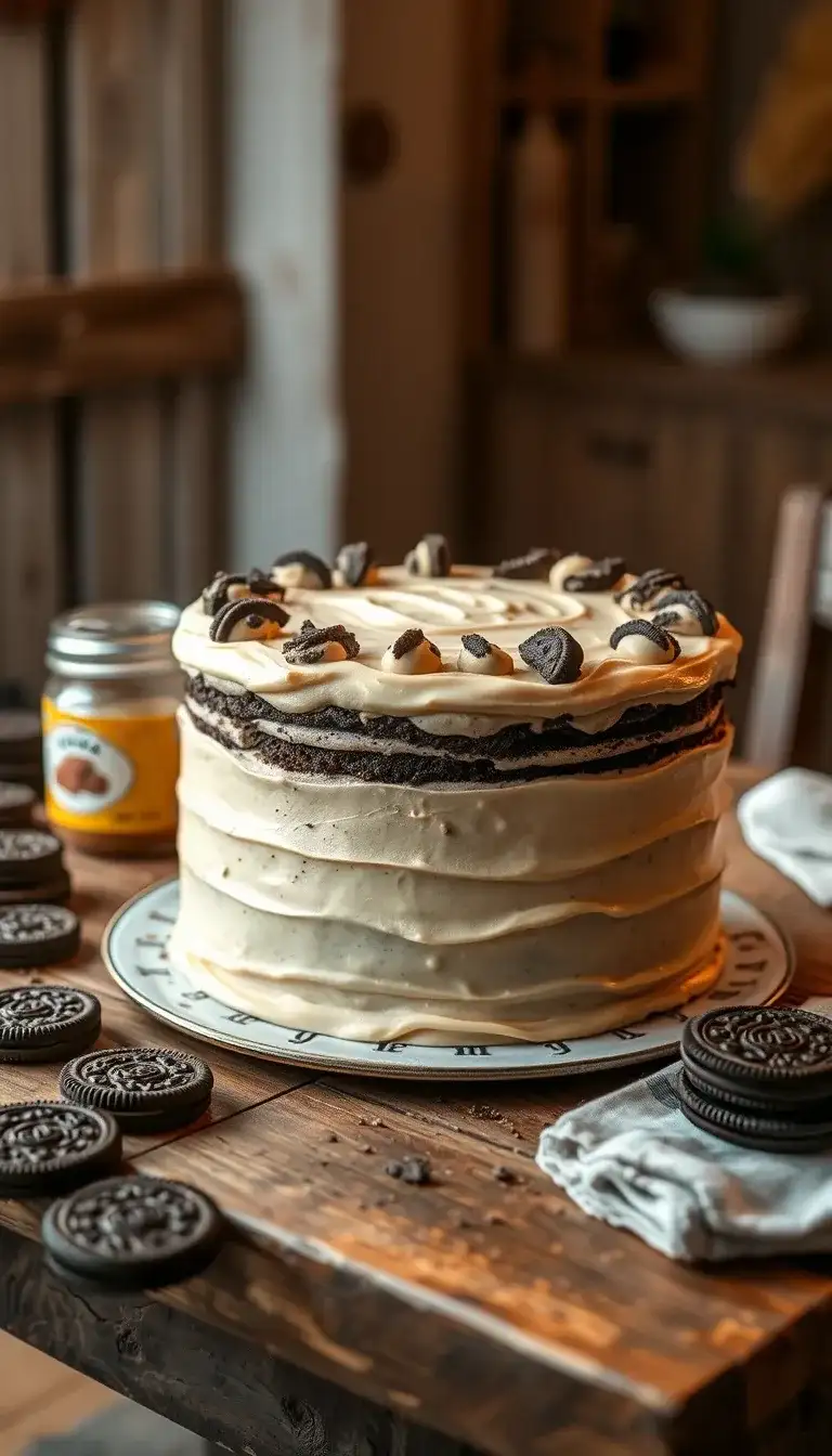 oreo peanut butter delight cake