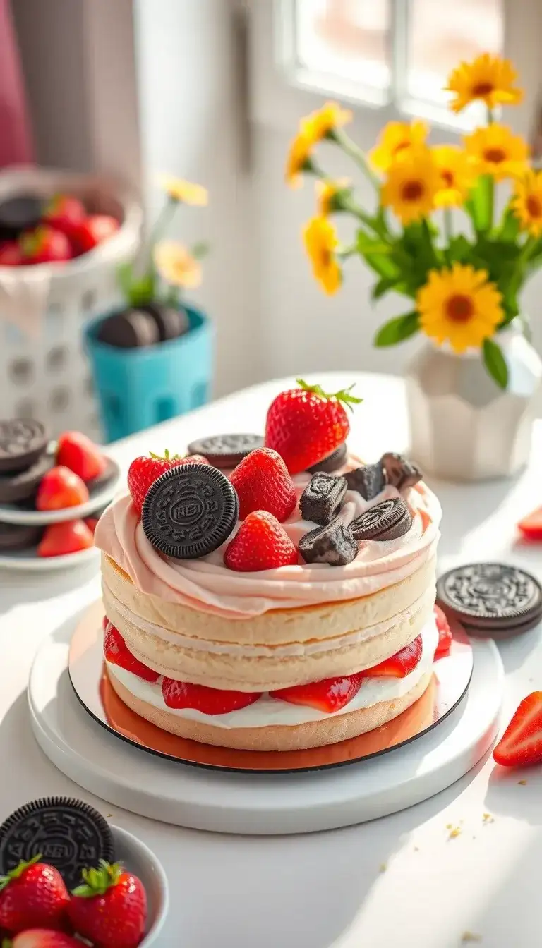 oreo strawberry shortcake