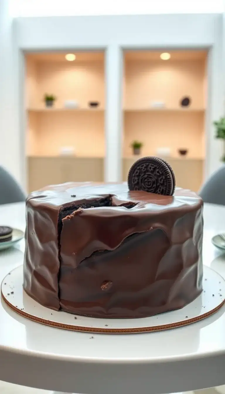 oreo truffle cake