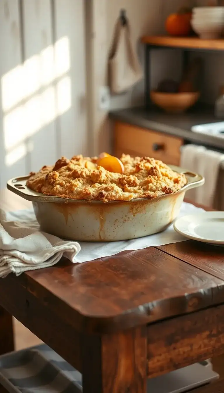 peach dump cake