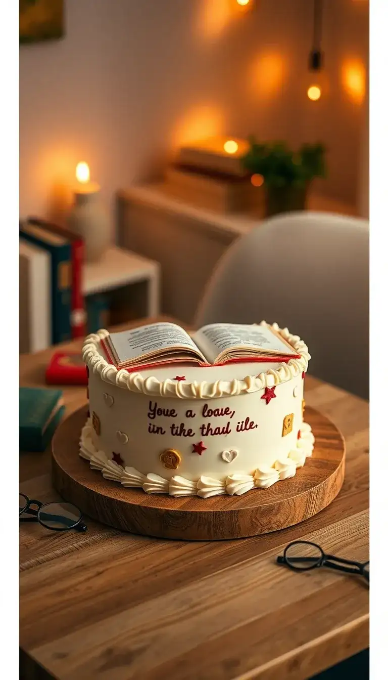 personalized storybook cake