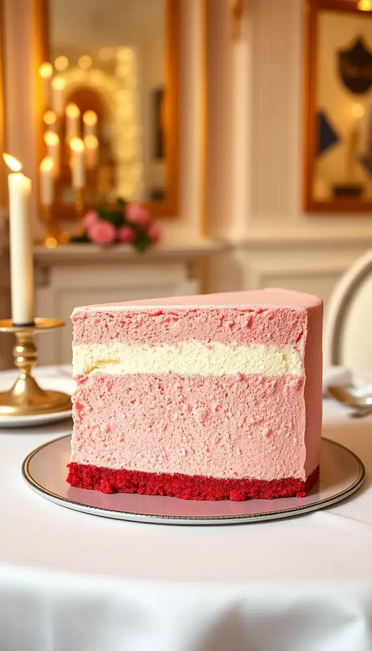 pink velvet cheesecake