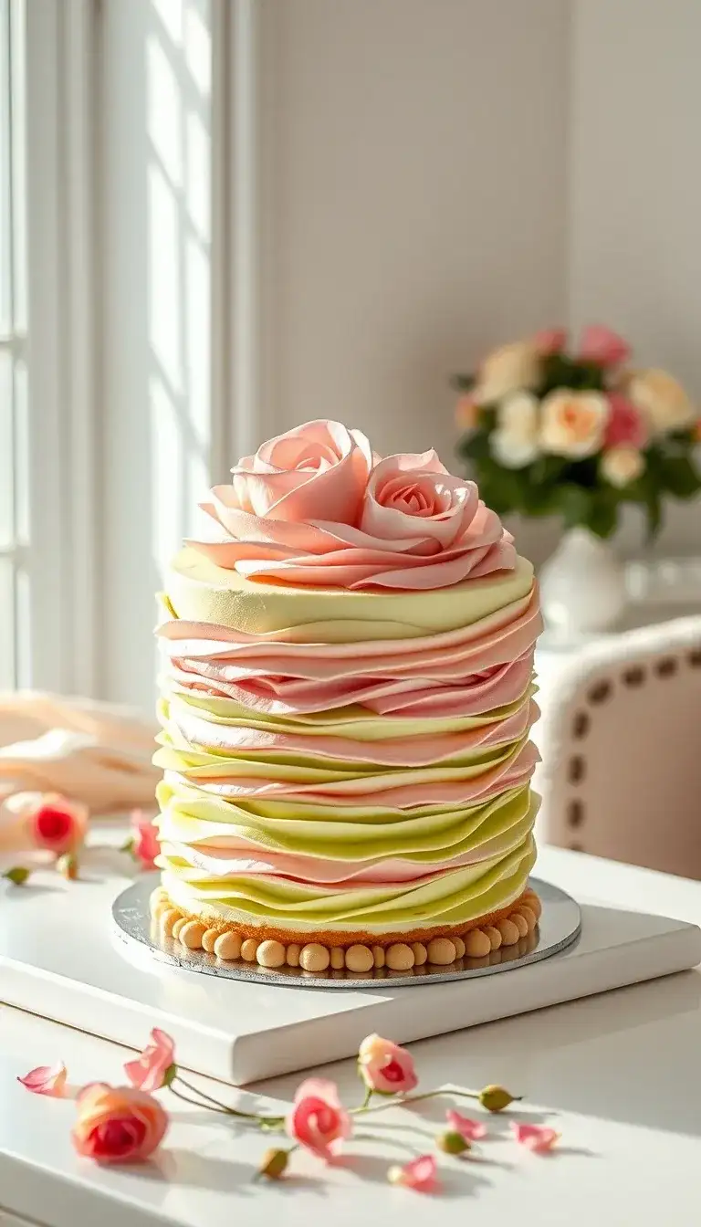 pistachio rose jewel