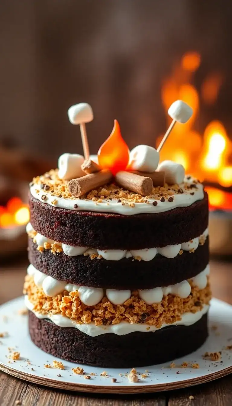 S’mores Campfire Cake2.webp