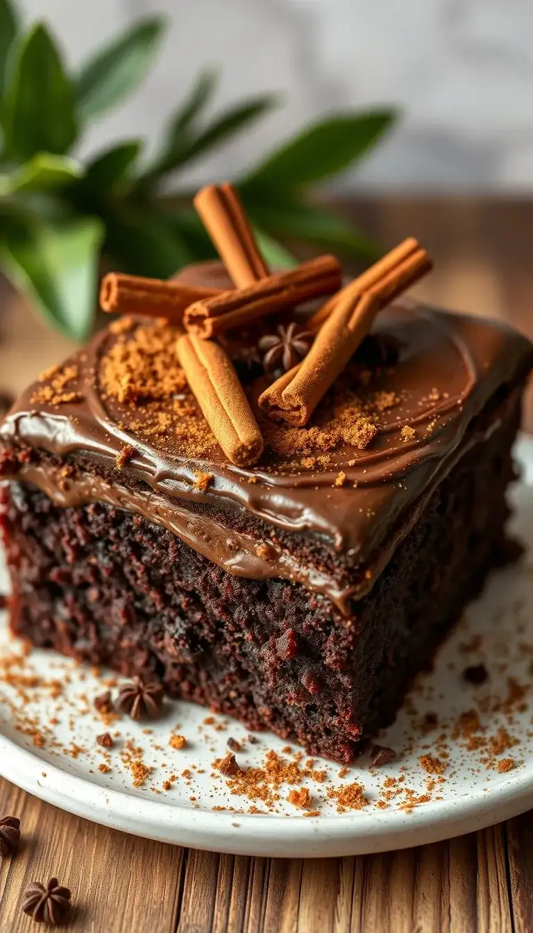 spicy mexican hot chocolate cake