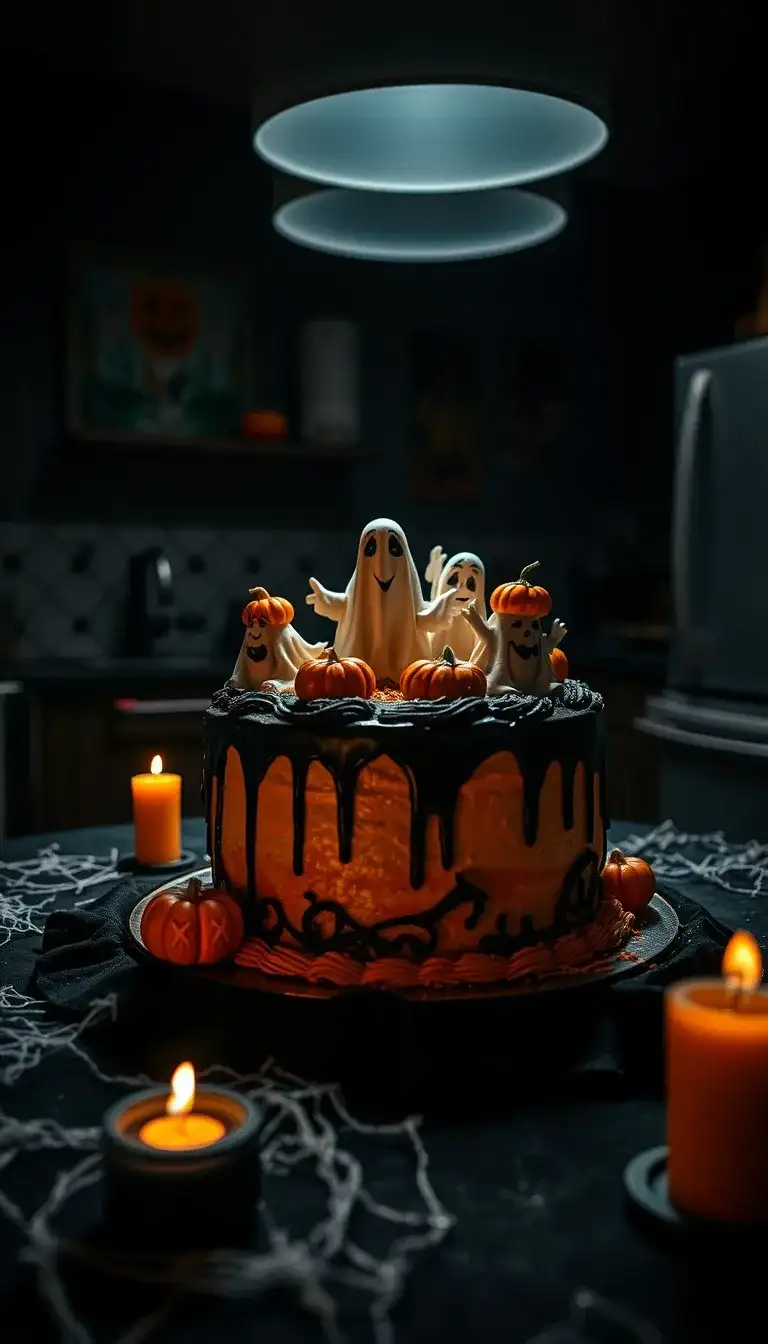 spooky halloween theme