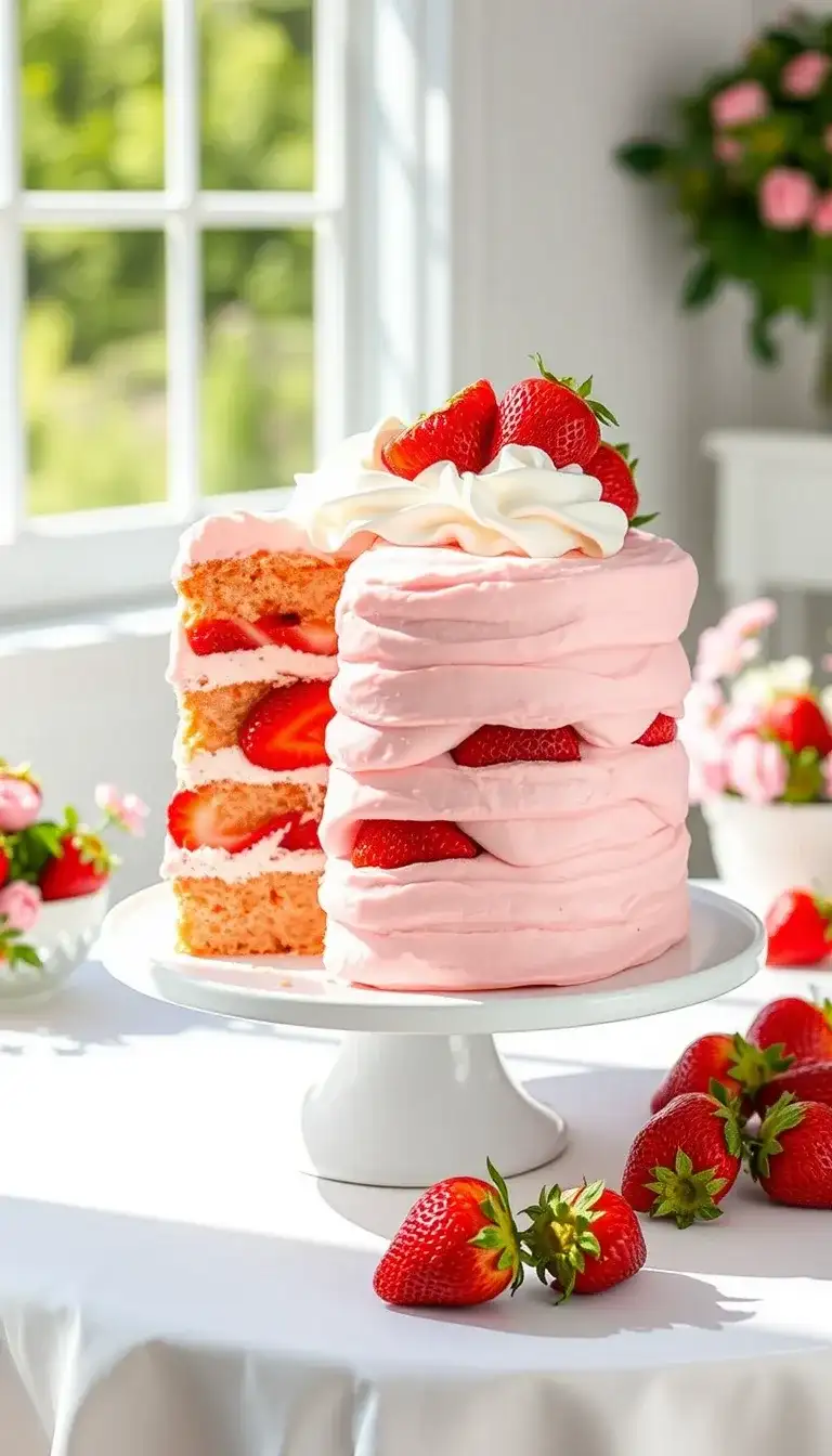 strawberry shortcake layered delight
