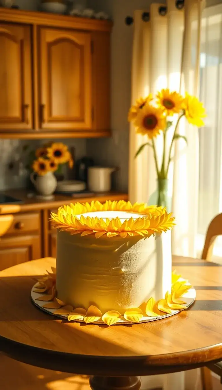 sunflower petal delight