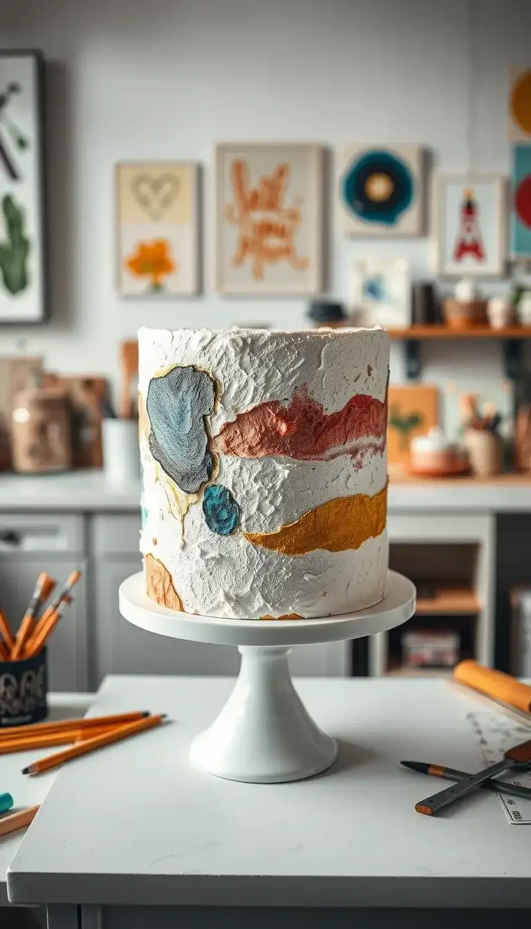 textured fondant canvas