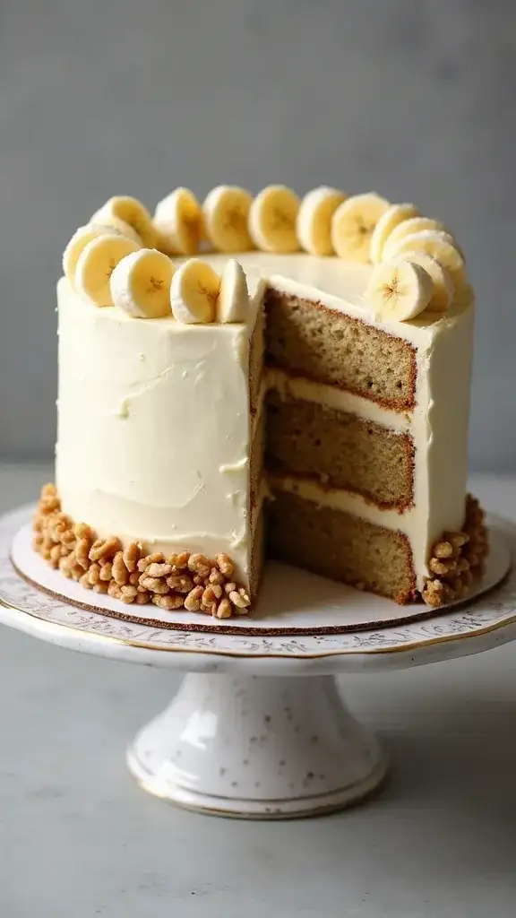 The Ultimate Homemade Banana Cake with Cream Cheese Frosting Recipe You’ll Want to Make Again! - Assembling Your Masterpiece