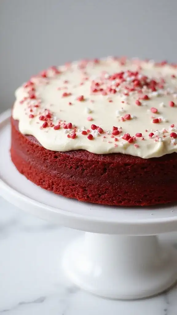 Throw the Perfect Party with These 12 Show-Stopping Texas Sheet Cakes! - 3. Red Velvet Texas Sheet Cake