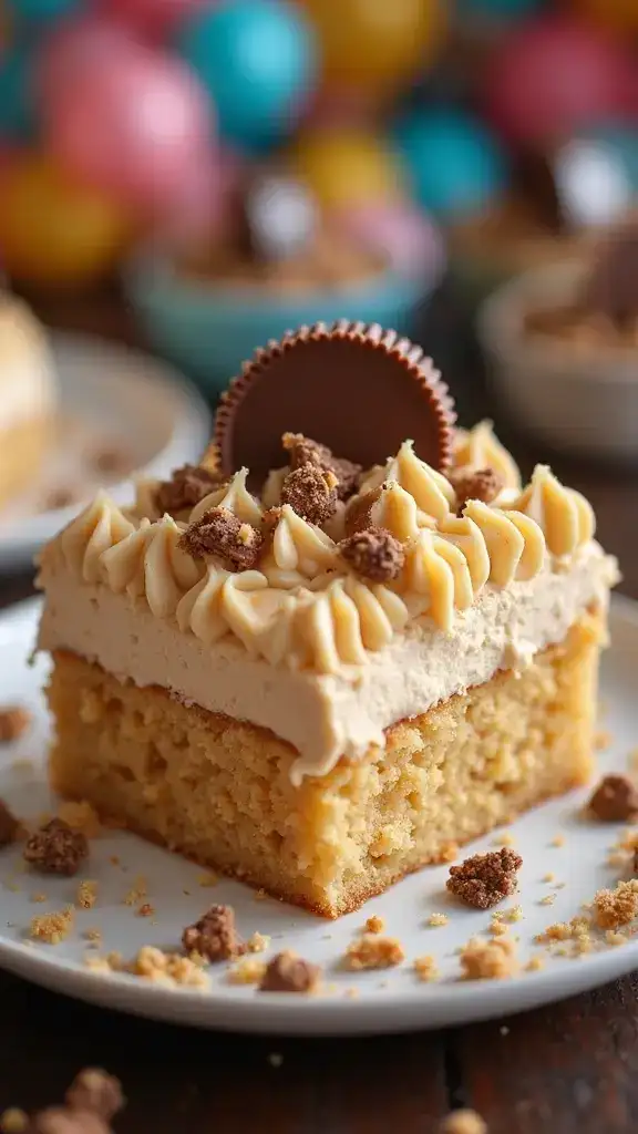 Throw the Perfect Party with These 12 Show-Stopping Texas Sheet Cakes! - 8. Peanut Butter Cup Texas Sheet Cake