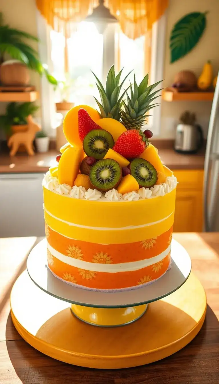 tropical fruit fiesta