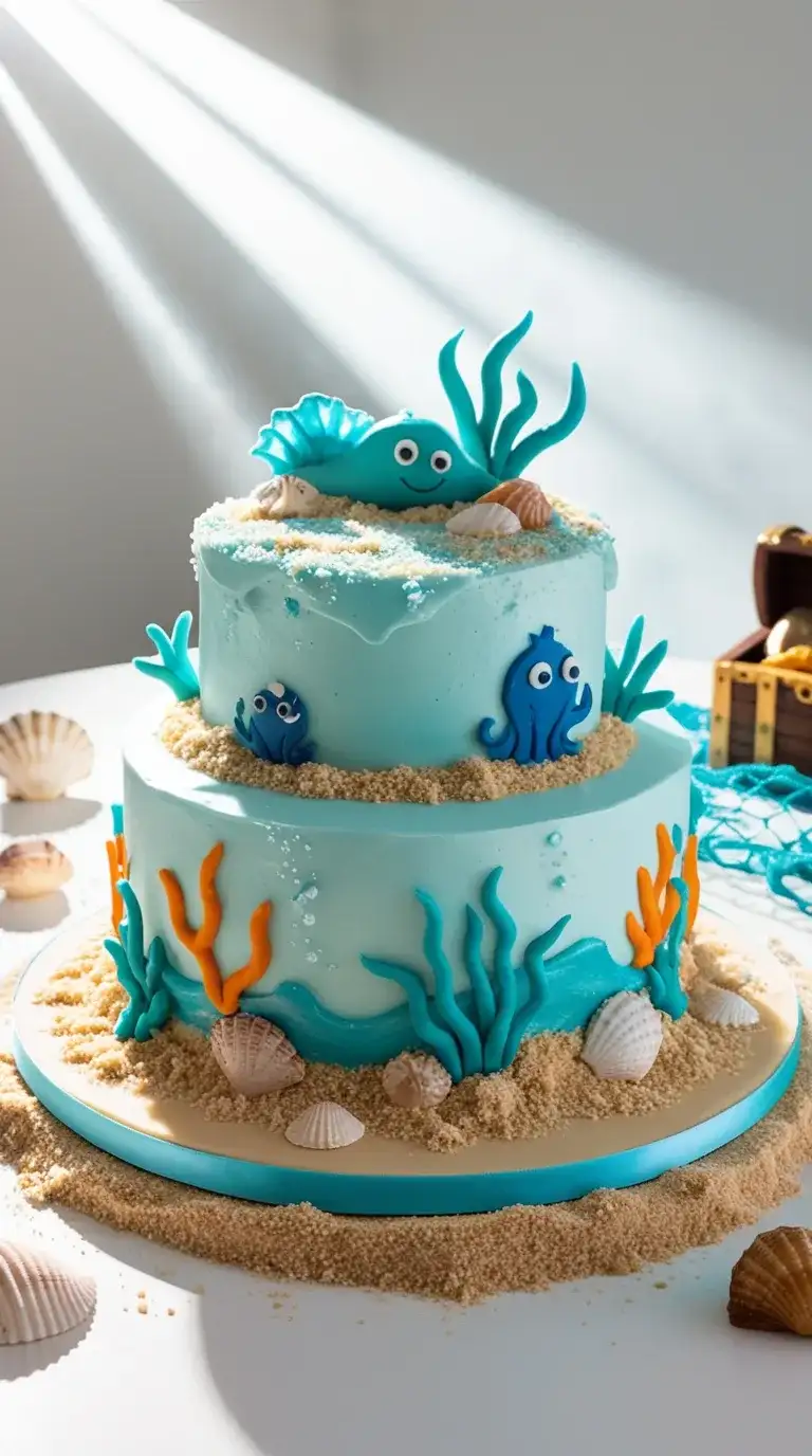 under the sea cake