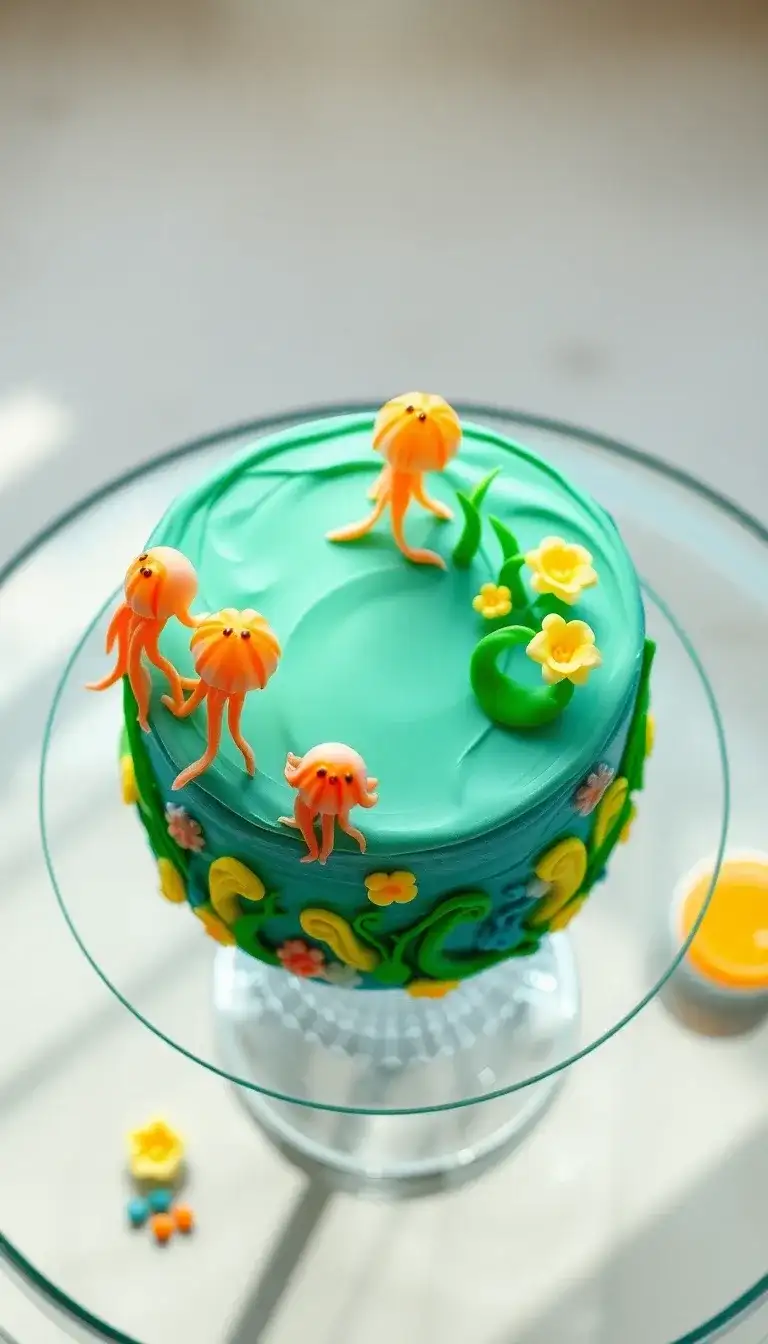Underwater Garden Jellyfish Cake2.webp