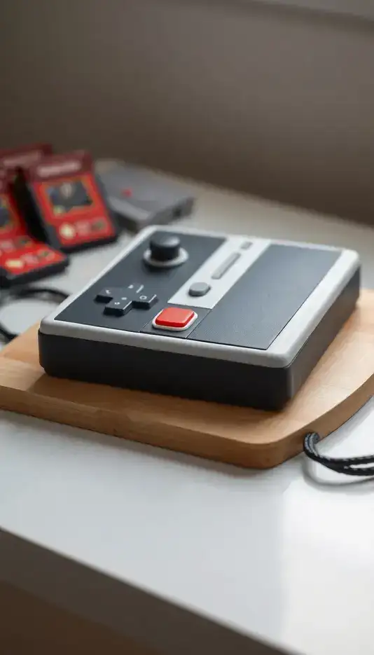 Vintage NES Controller Cake Design