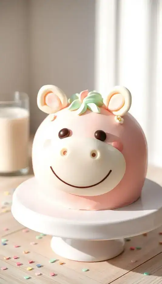 Metallic Drip Accent Cake