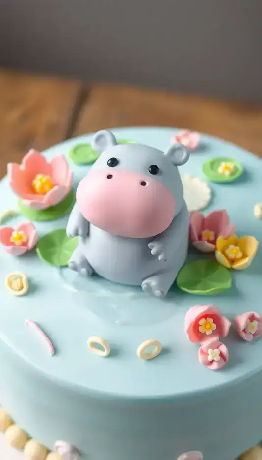 Crisp Square Layered Cake