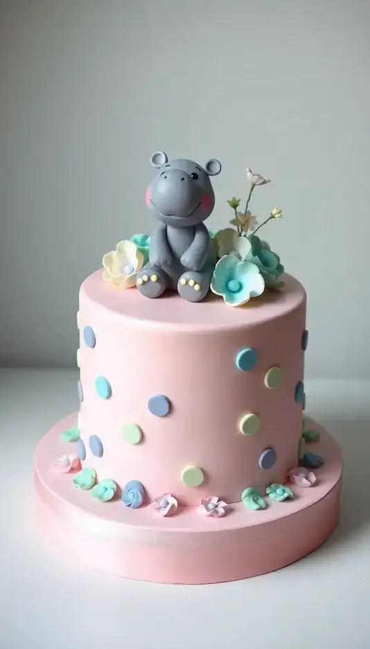 Fine Gold-Dipped Edge Cake