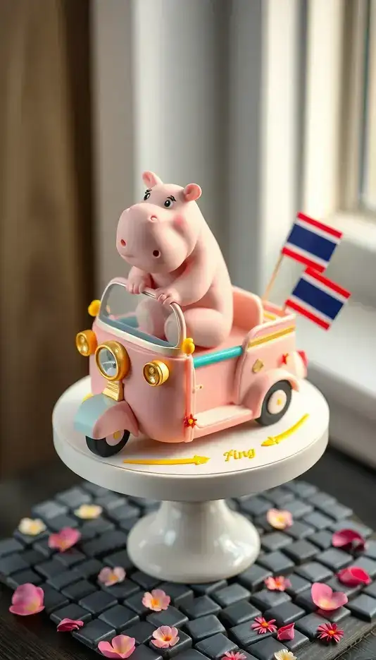 Honey Cake with Dried Lavender Sprigs